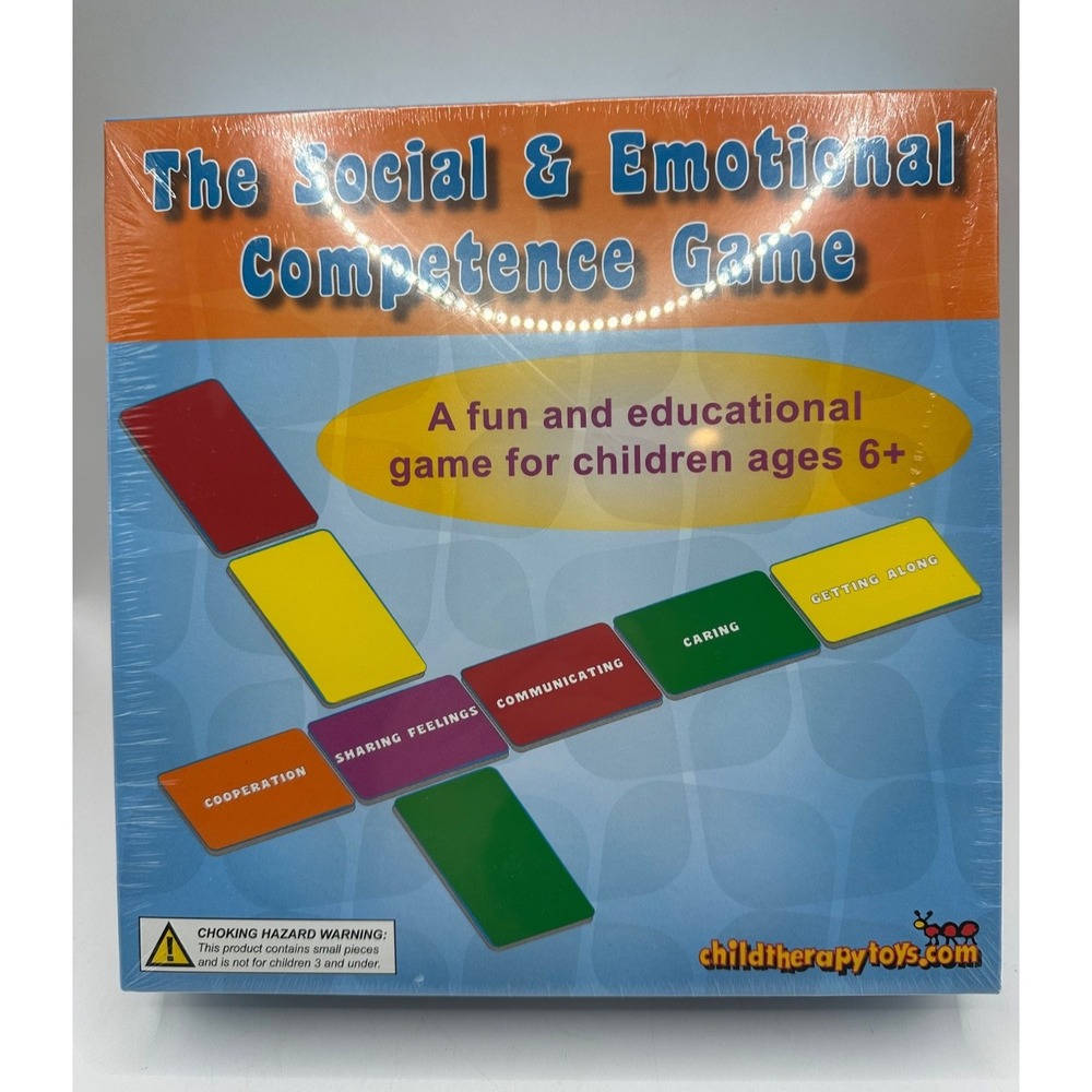 NEW The Social & Emotional Competence Game Child Therapy Toys Ages 6+